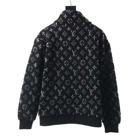 louis vuitton mens monogram jacket|Monogram Jacquard Knit Jacket .